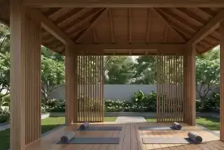 Yoga Zone at DTC Embassy Villa