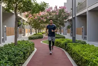 Jogging Track at DTC Embassy Villa