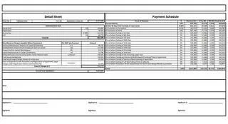 DTC Embassy Villa cost sheet preview